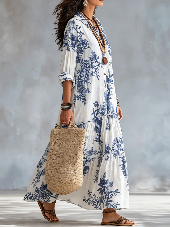 Maree – Floral Tiered Maxi Dress