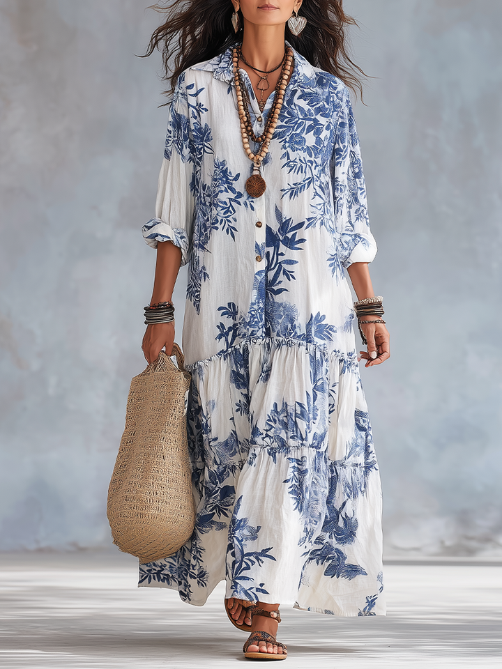 Maree – Floral Tiered Maxi Dress