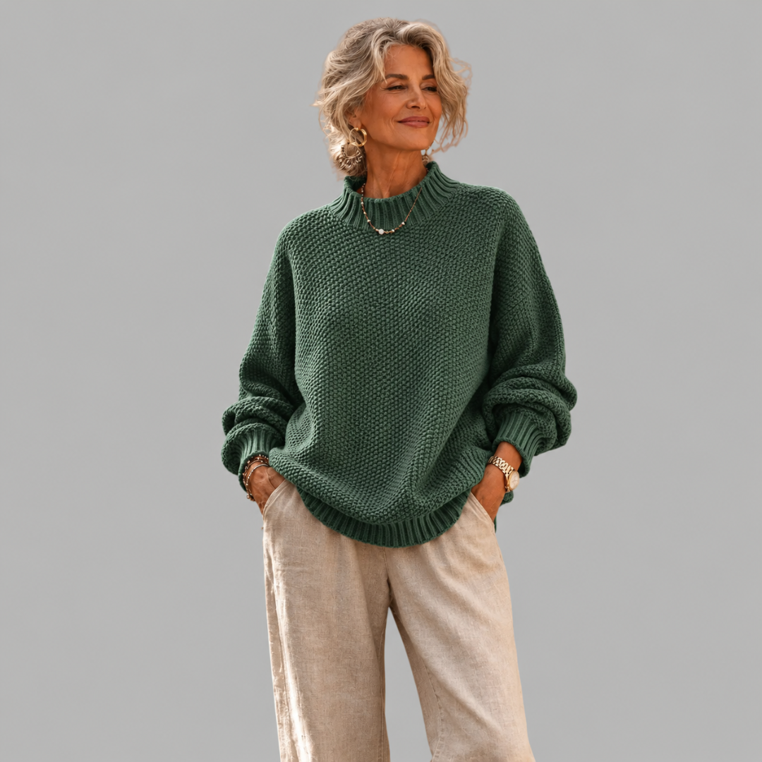 Ruth – Relaxed Textured Knit Jumper