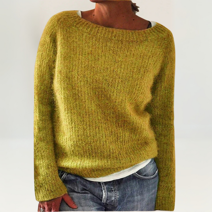 Larissa – Relaxed Knit Crew Neck Jumper