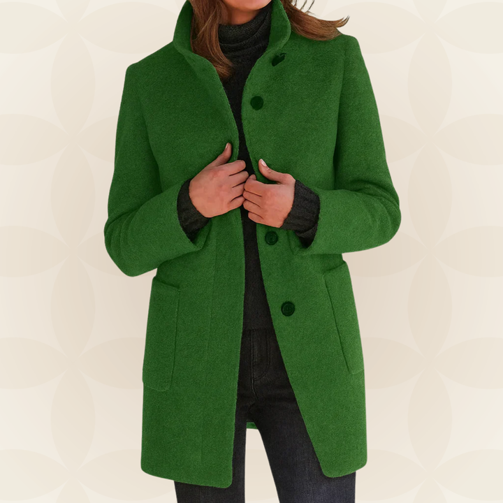 Susanne – Tailored High-Collar Winter Coat