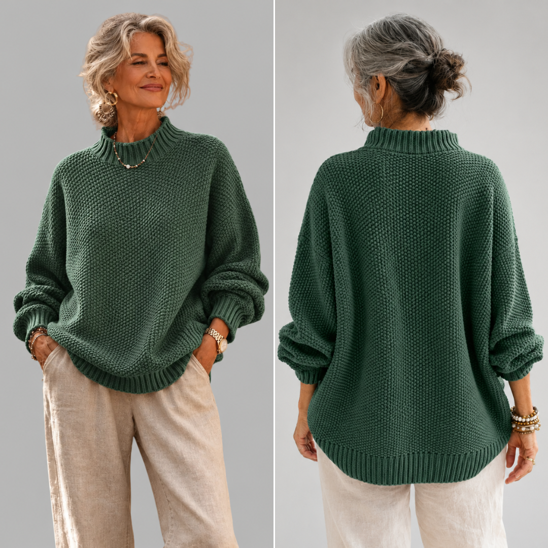 Ruth – Relaxed Textured Knit Jumper