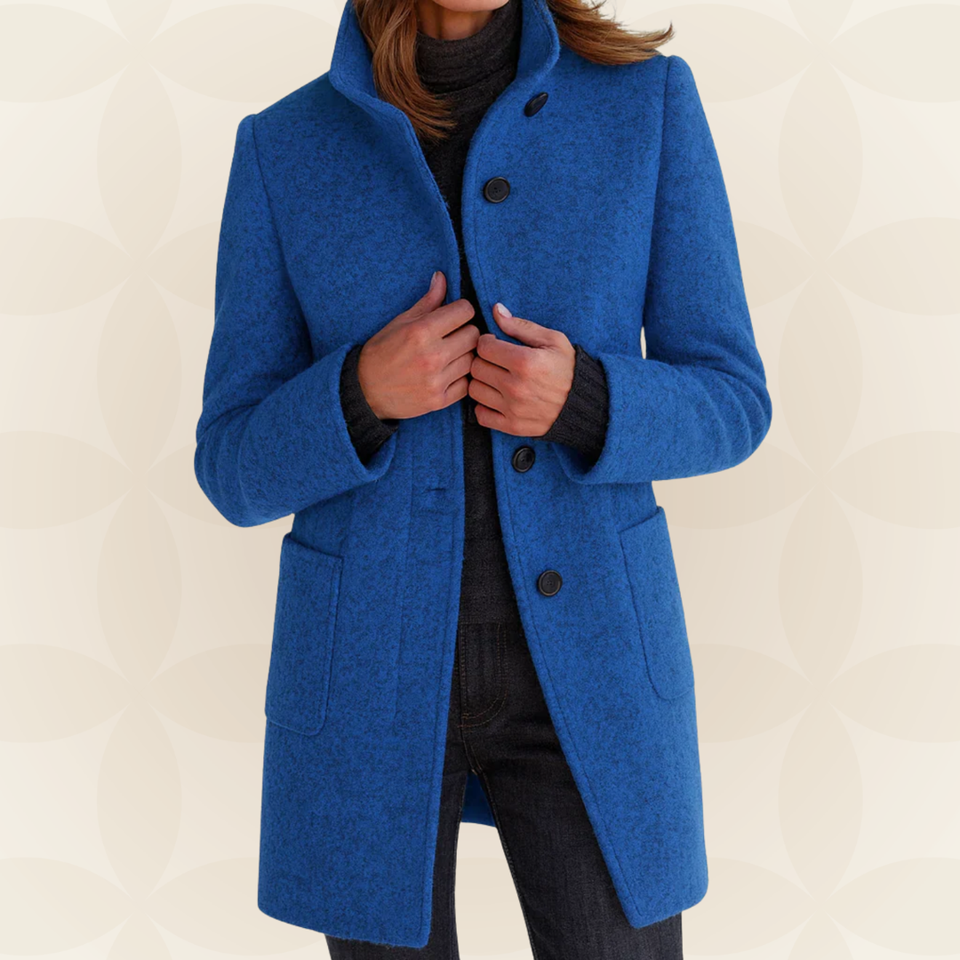 Susanne – Tailored High-Collar Winter Coat