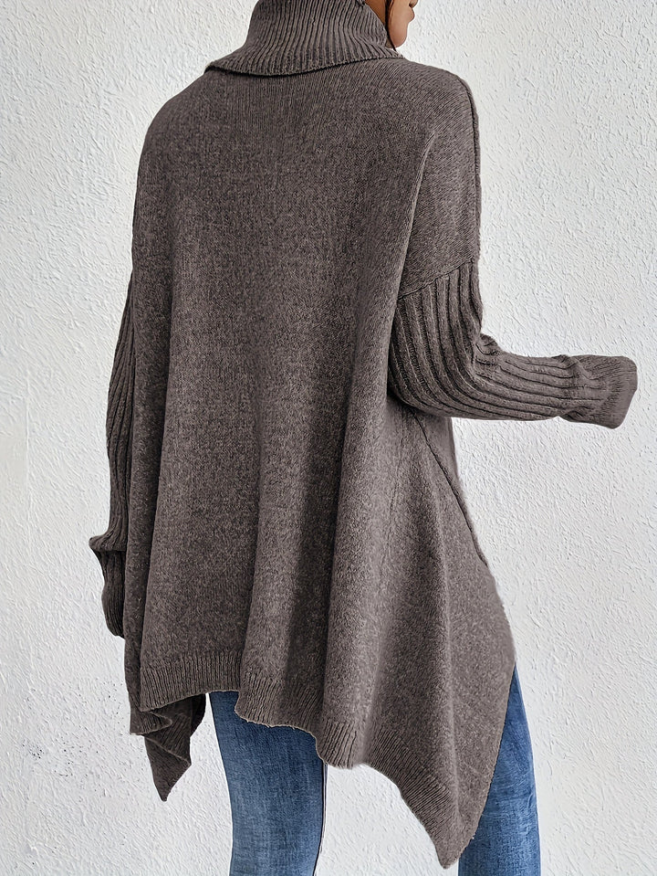 Jodi – Turtleneck Oversized Casual Jumper