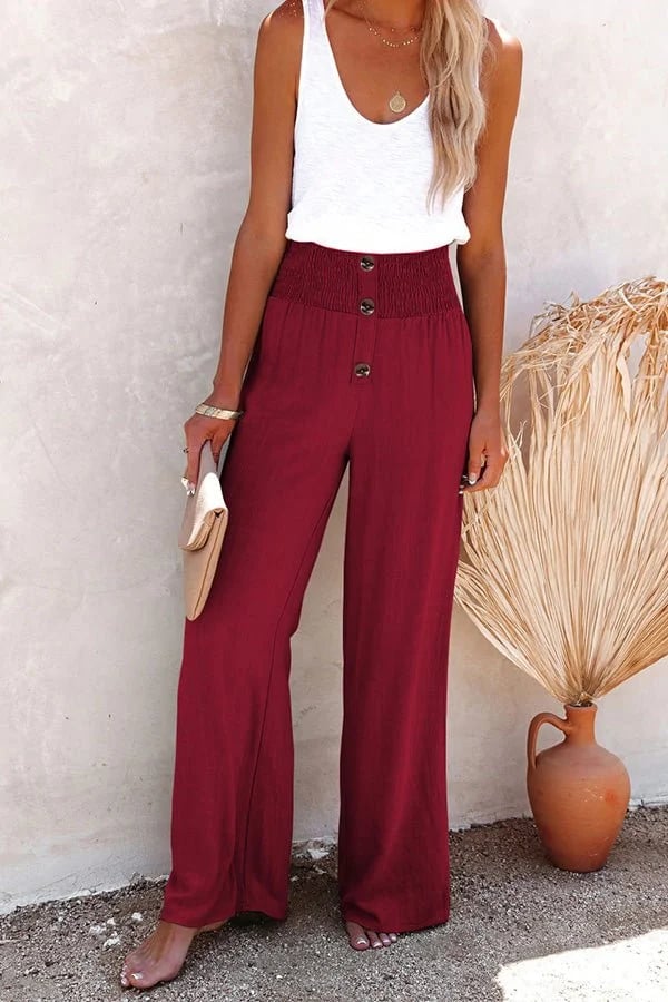 Tanya – Wide-Leg High-Waist Pants
