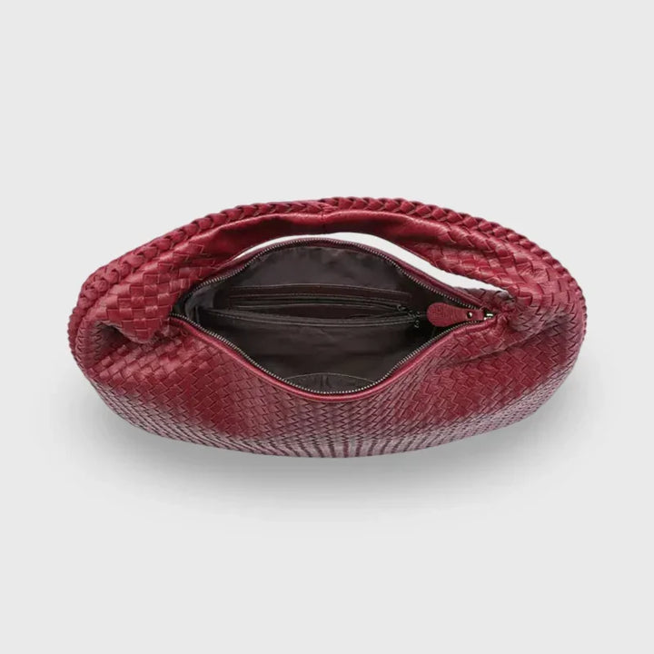 Kerrie – Woven Oversized Hobo Handbag
