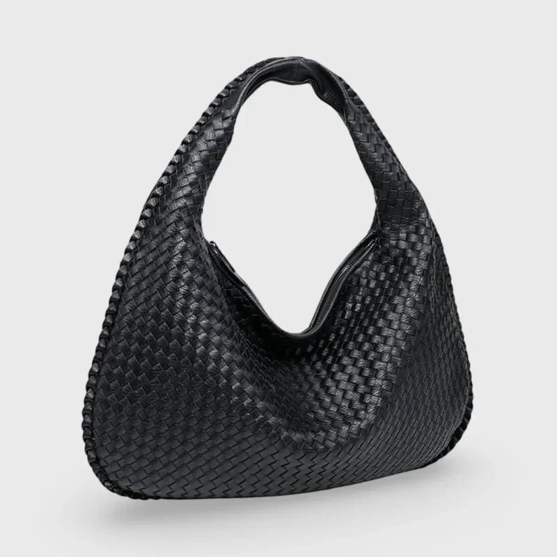 Kerrie – Woven Oversized Hobo Handbag
