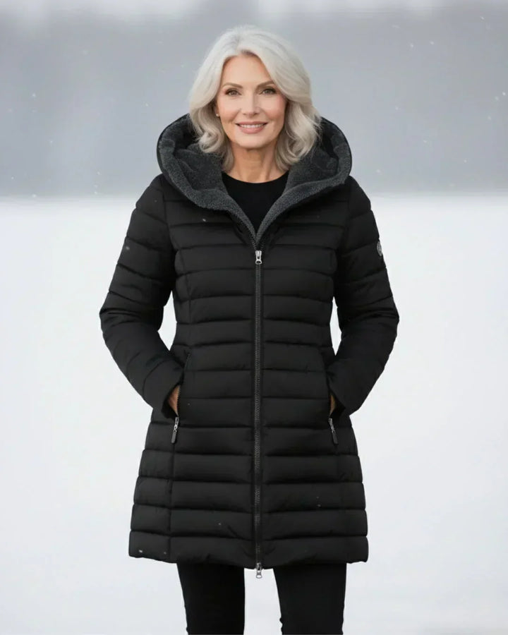 Tanya – Quilted Hooded Puffer Coat