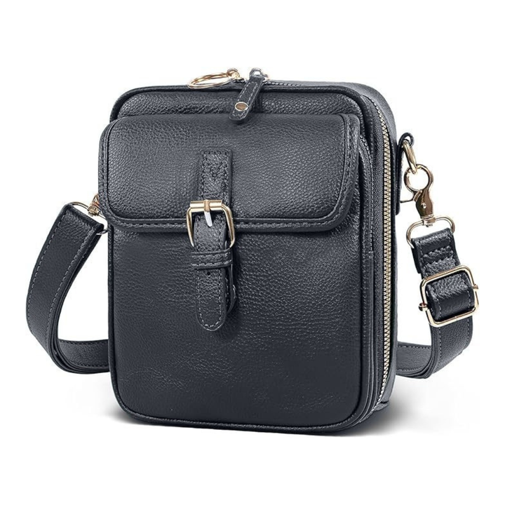 Cherie – Structured Buckle Crossbody Bag
