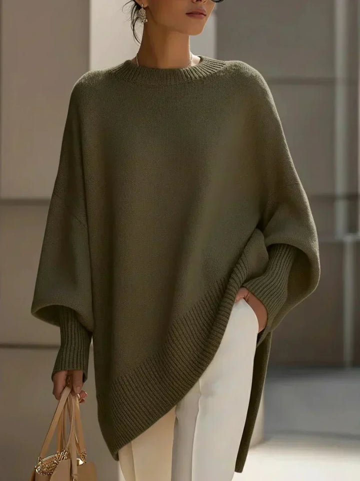 Paisley | Oversized Poncho Jumper
