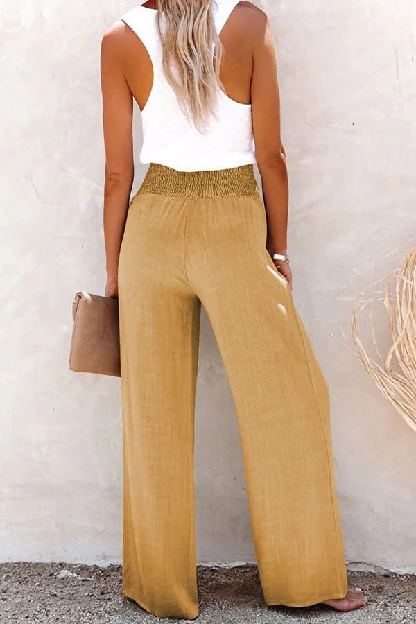 Tanya – Wide-Leg High-Waist Pants