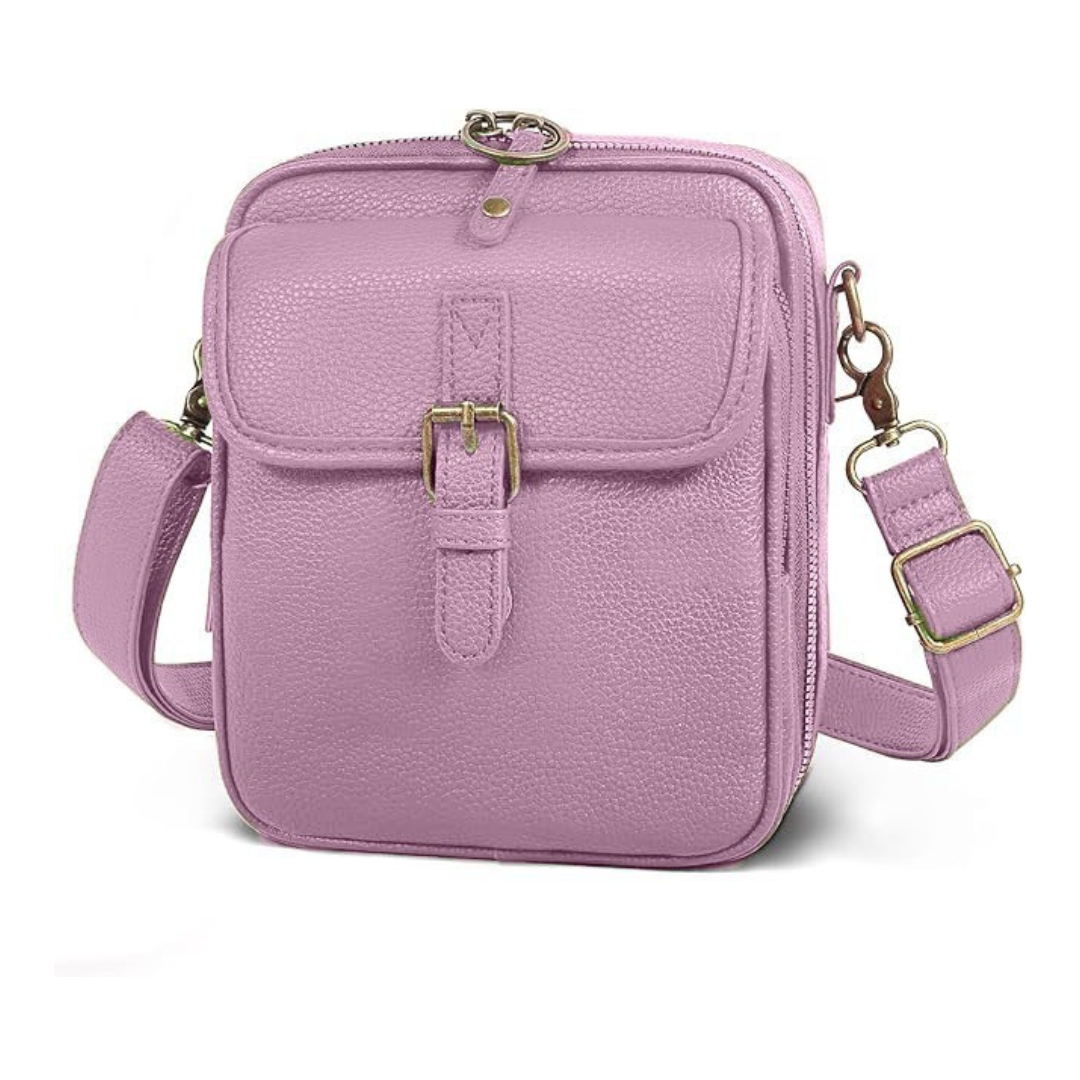 Cherie – Structured Buckle Crossbody Bag