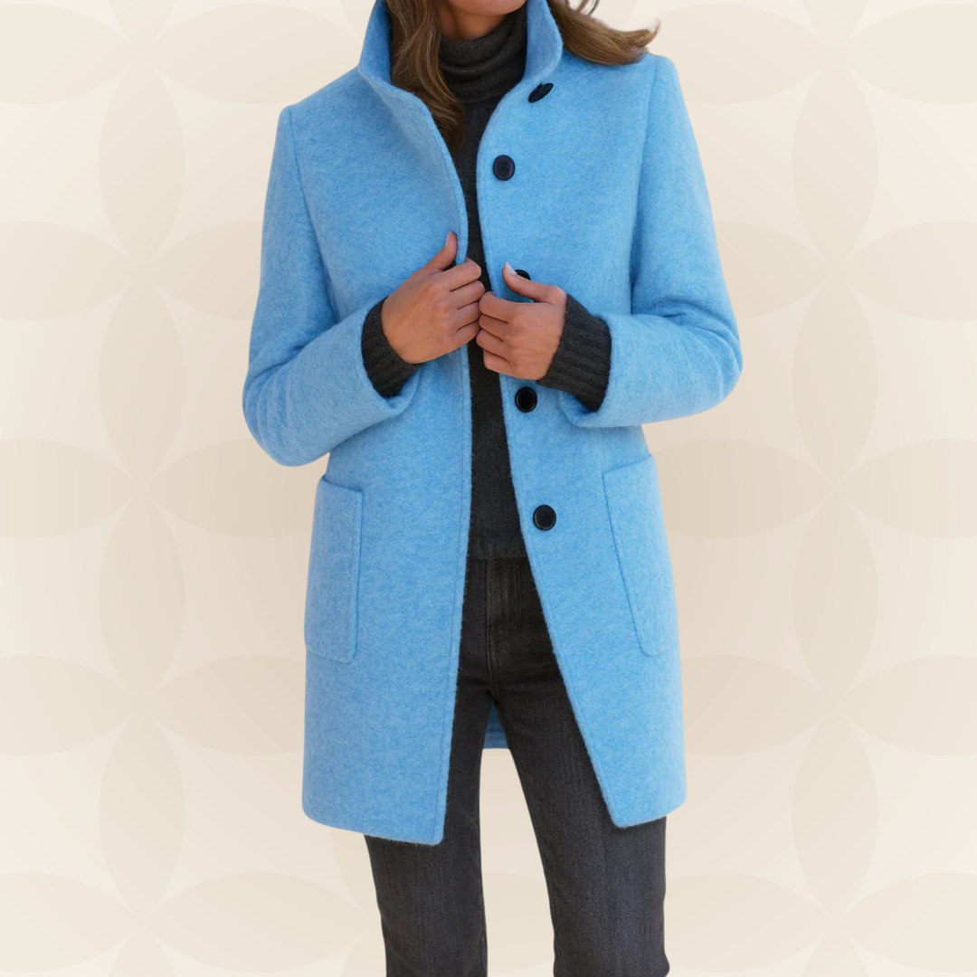Susanne – Tailored High-Collar Winter Coat
