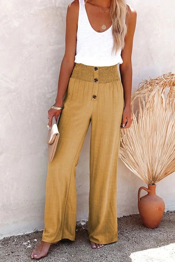 Tanya – Wide-Leg High-Waist Pants