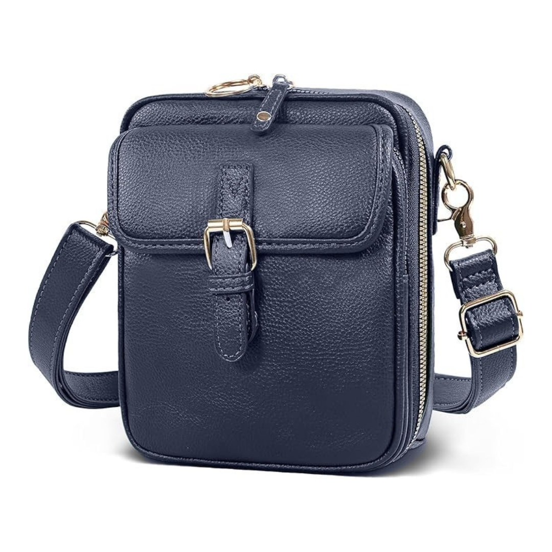Cherie – Structured Buckle Crossbody Bag