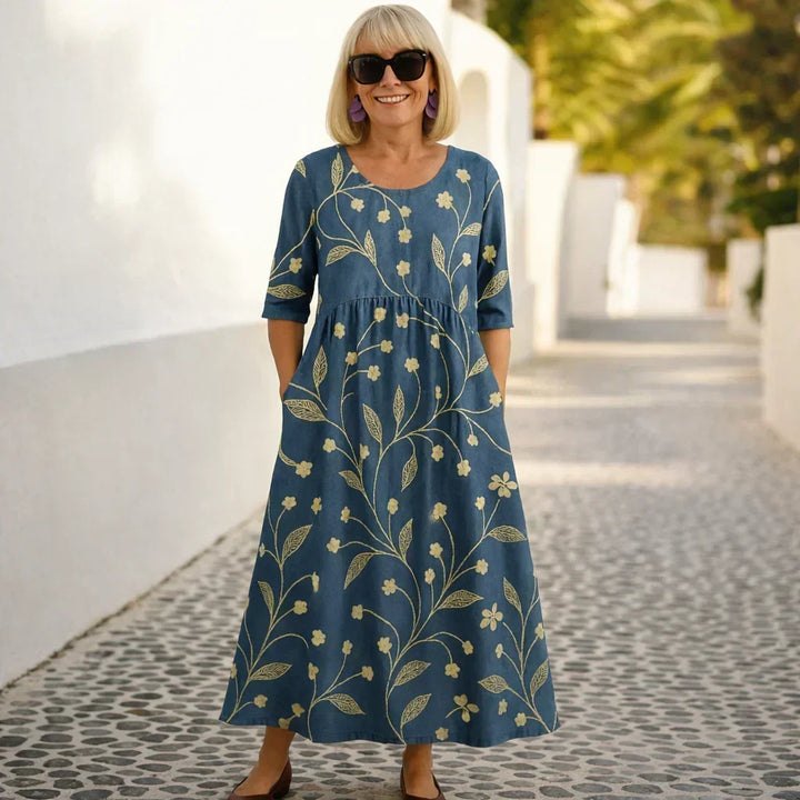 Allie | Midi Dress - Effortless Comfort