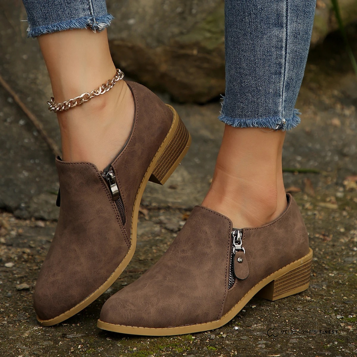 Vicki – Orthopaedic Side Zip Ankle Boots