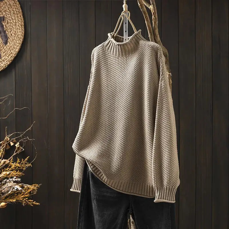 Ruth – Relaxed Textured Knit Jumper