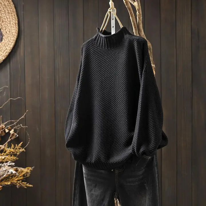 Ruth – Relaxed Textured Knit Jumper