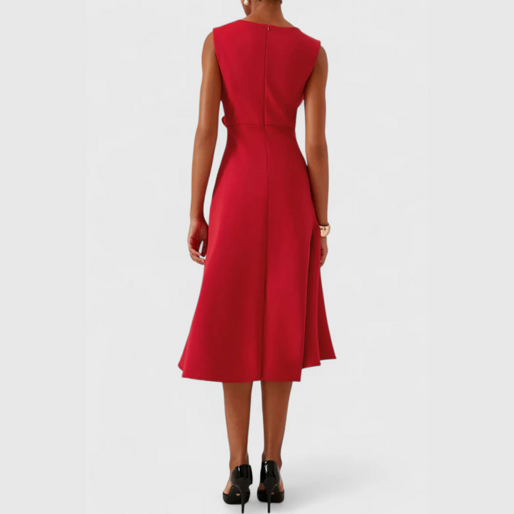 Romilly | Draped Asymmetric Midi