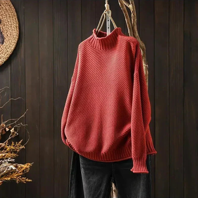 Ruth – Relaxed Textured Knit Jumper