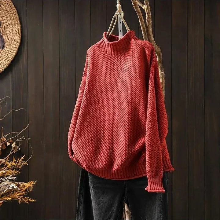 Ruth – Relaxed Textured Knit Jumper