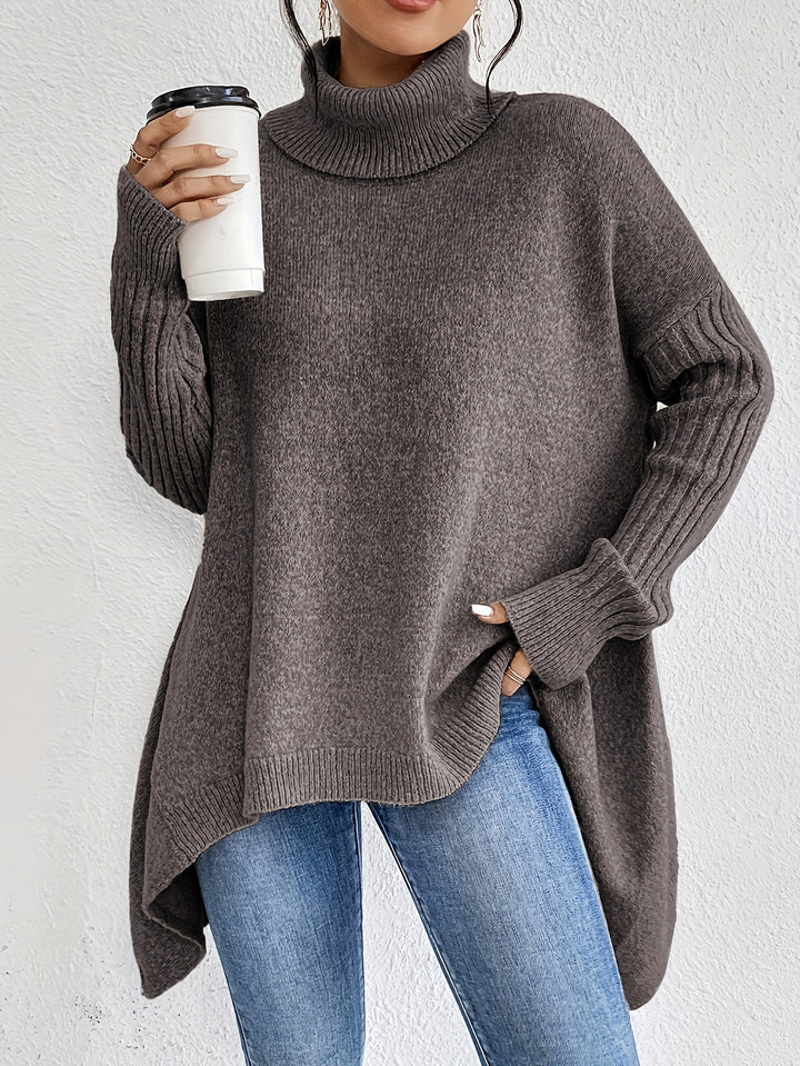 Jodi – Turtleneck Oversized Casual Jumper
