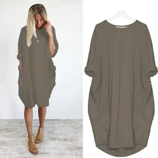 Greer | Elegant Pocket Dress