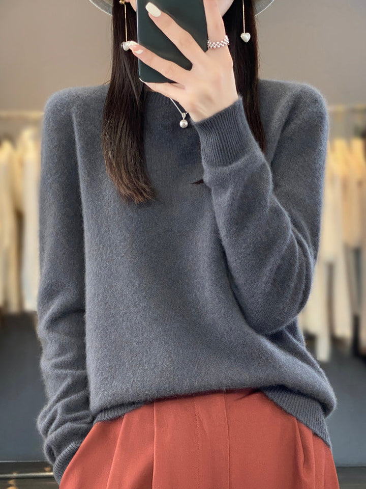 Leanne – Soft Knit Relaxed Crew Neck Jumper