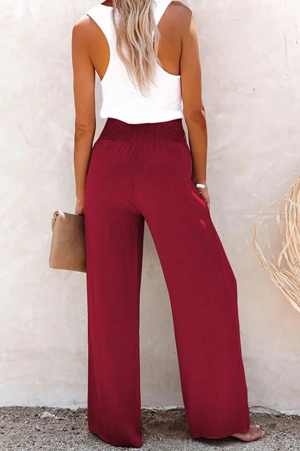 Tanya – Wide-Leg High-Waist Pants