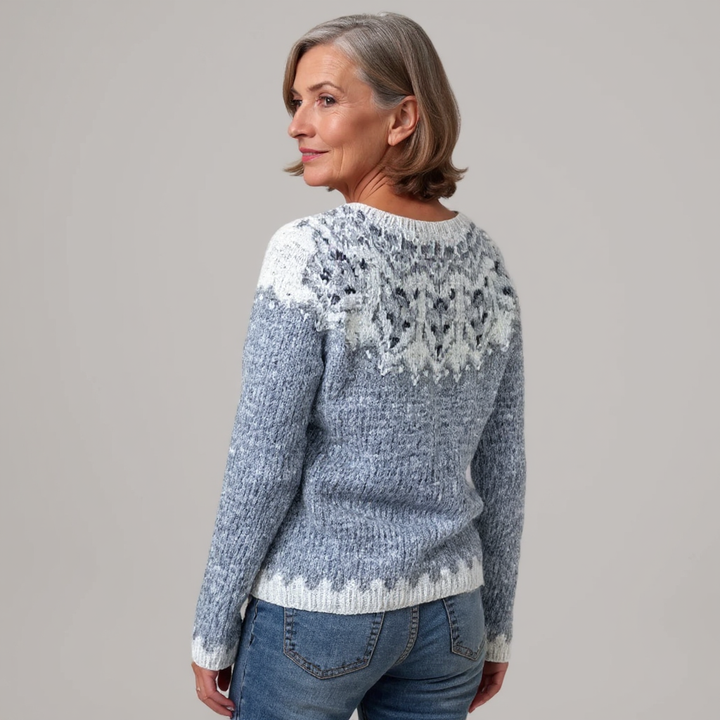 Valerie – Nordic Fair Isle Knit Jumper