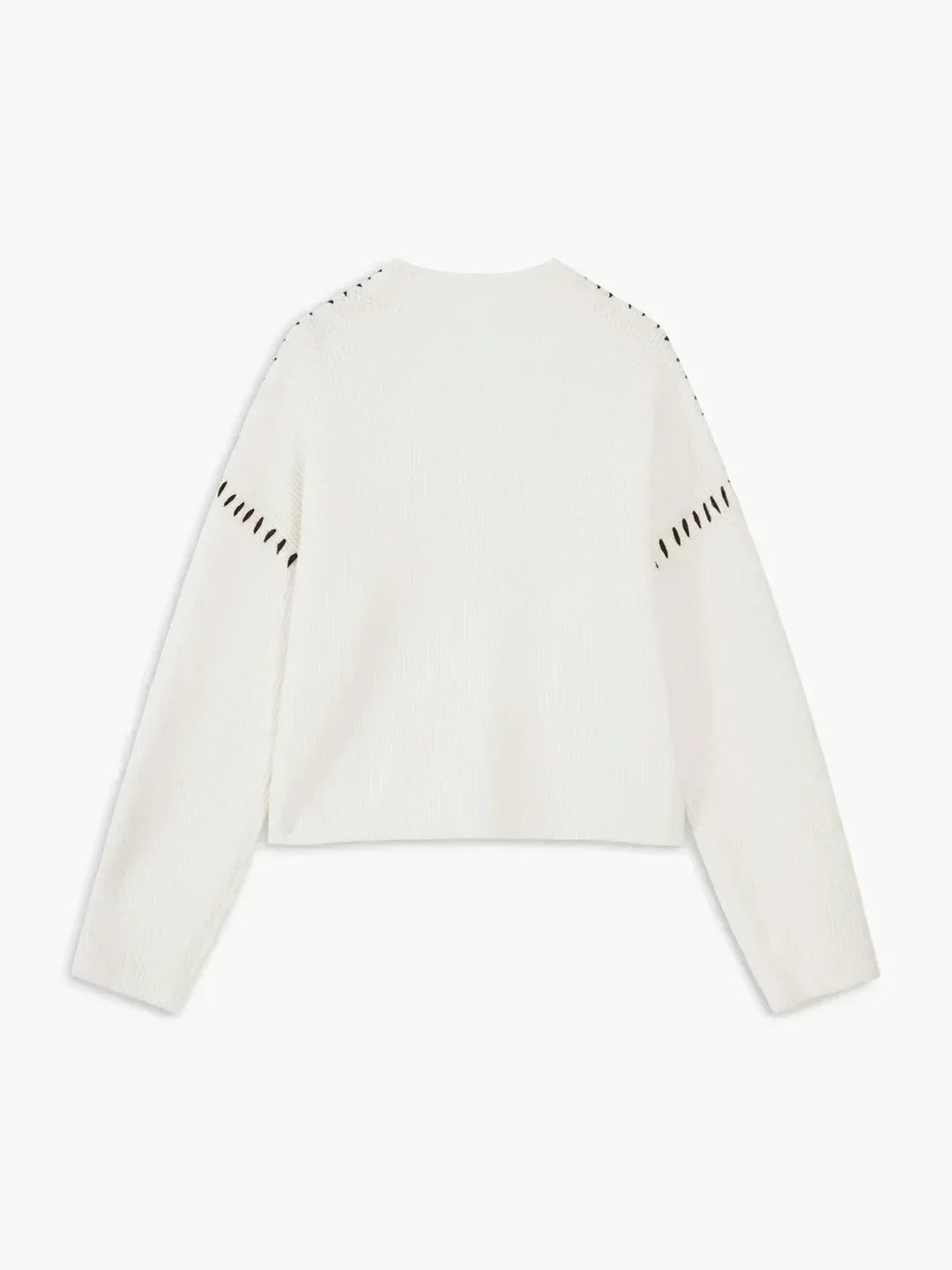 Jolene – Oversized Whipstitch Detail Jumper