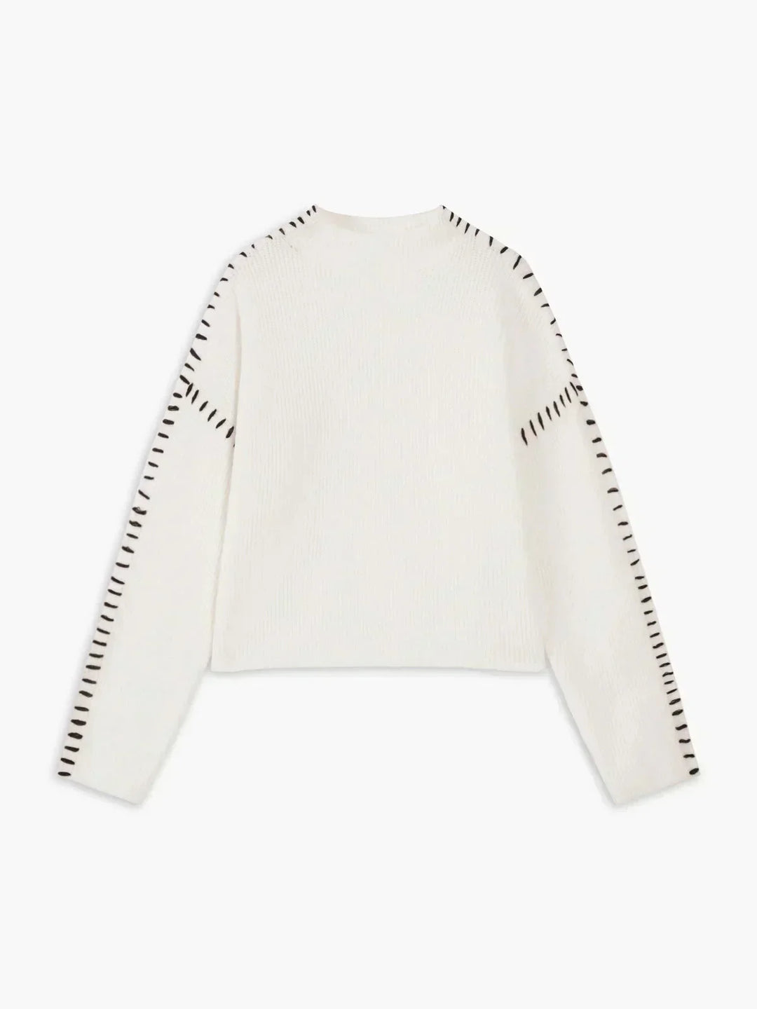 Jolene – Oversized Whipstitch Detail Jumper