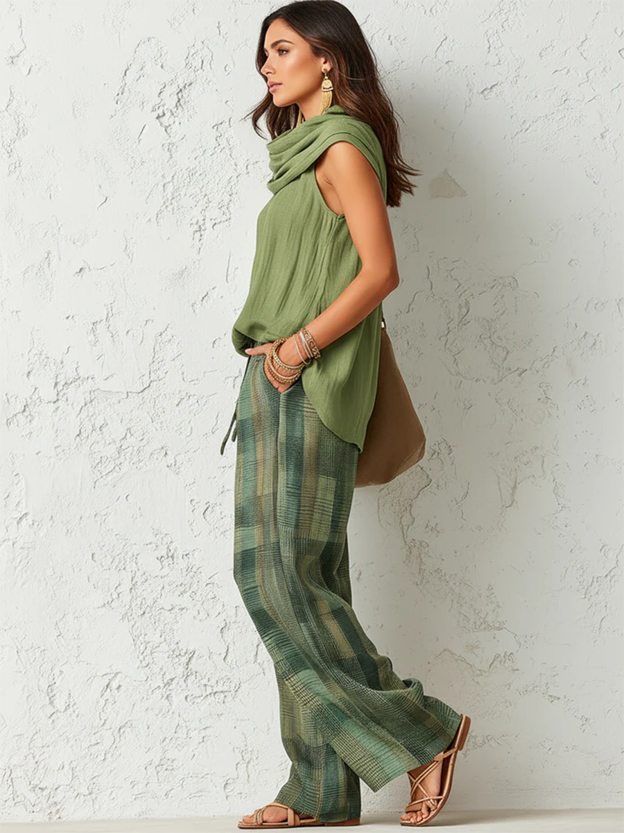 Leonie – Relaxed Wide-Leg Boho Set