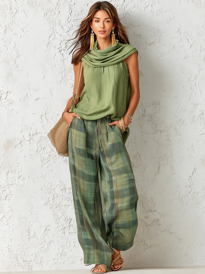 Leonie – Relaxed Wide-Leg Boho Set