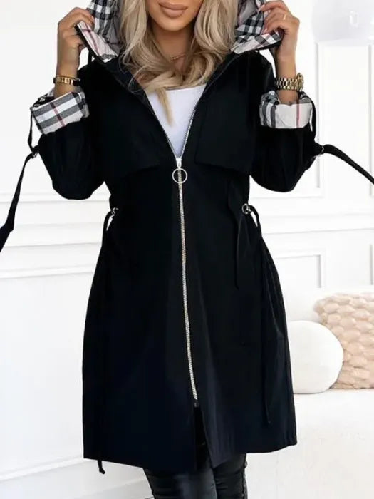 Pauline – Hooded Zip-Up Wind Jacket