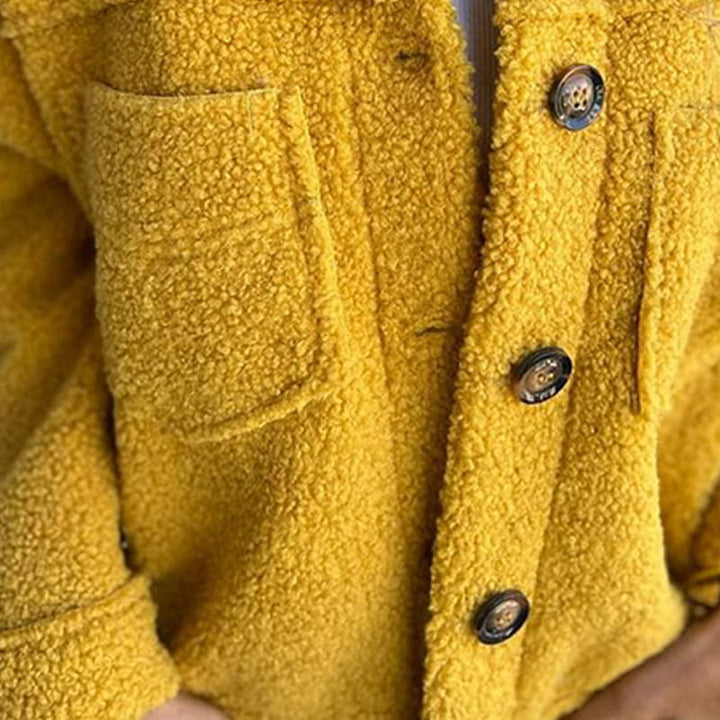 Lynn – Cosy Teddy Shacket Jacket